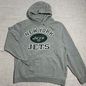 NFL New York Jets‎ Hoodie Pullover Sweatshirt Football XL
